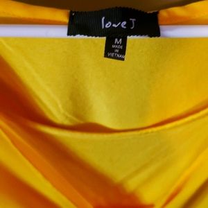 LOVE  J yellow blouse